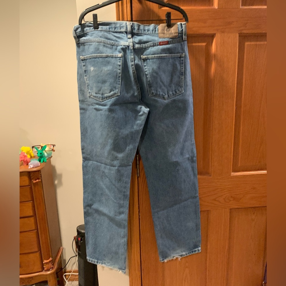 Wrangler Relaxed Fit Light Blue Jeans. Size 33x30. 100% Cotton - Picture 3 of 7
